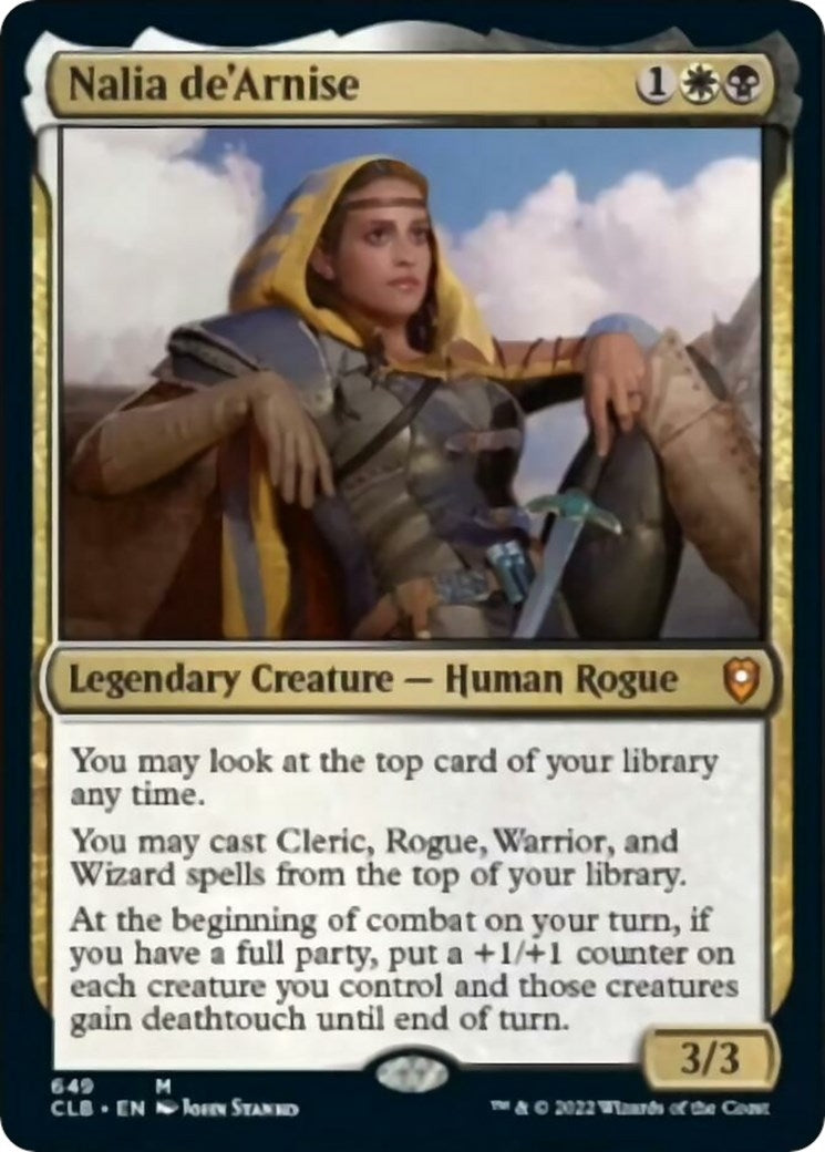Image for Nalia de'Arnise (Commander Legends: Battle for Baldur's Gate) (649) - Magic: The Gathering