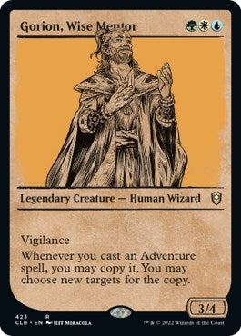 Image for Gorion, Wise Mentor (Showcase) (Commander Legends: Battle for Baldur's Gate) (423) - Magic: The Gathering