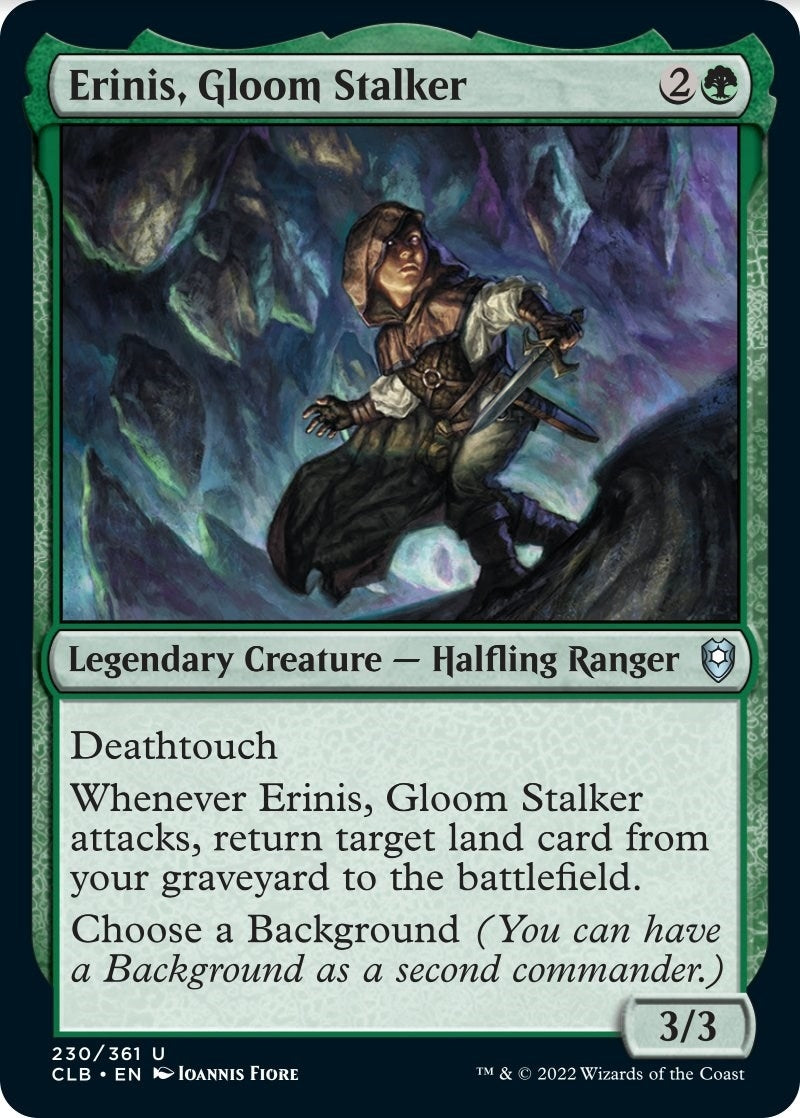 Image for Erinis, Gloom Stalker (Commander Legends: Battle for Baldur's Gate) (230) - Magic: The Gathering