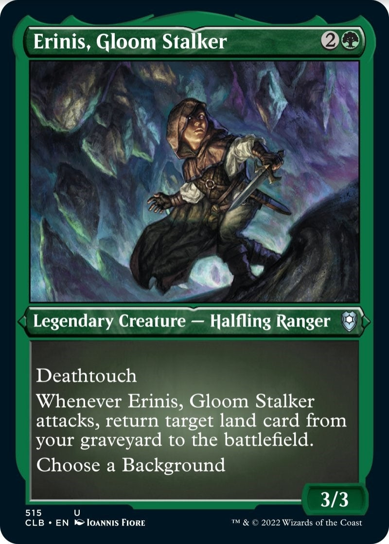 Image for Erinis, Gloom Stalker (Foil Etched) (Commander Legends: Battle for Baldur's Gate) (515) - Magic: The Gathering