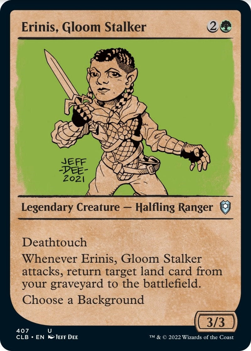 Image for Erinis, Gloom Stalker (Showcase) (Commander Legends: Battle for Baldur's Gate) (407) - Magic: The Gathering