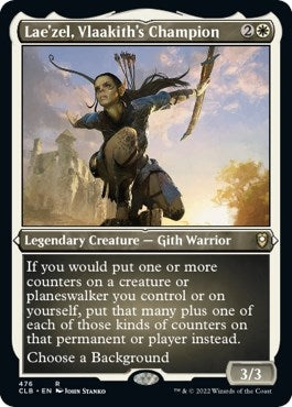 Image for Lae'zel, Vlaakith's Champion (Foil Etched) (Commander Legends: Battle for Baldur's Gate) (476) - Magic: The Gathering