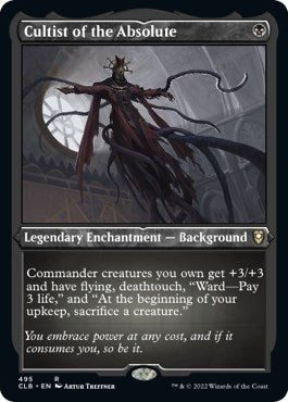Image for Cultist of the Absolute (Foil Etched) (Commander Legends: Battle for Baldur's Gate) (495) - Magic: The Gathering