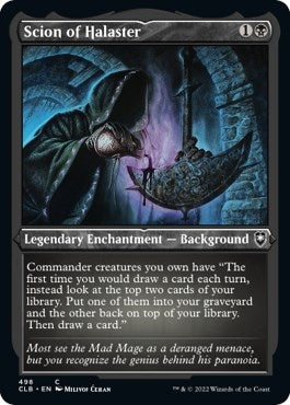 Image for Scion of Halaster (Foil Etched) (Commander Legends: Battle for Baldur's Gate) (498) - Magic: The Gathering