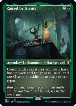 Image for Raised by Giants (Foil Etched) (Commander Legends: Battle for Baldur's Gate) (520) - Magic: The Gathering