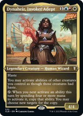 Image for Dynaheir, Invoker Adept (Foil Etched) (Commander Legends: Battle for Baldur's Gate) (532) - Magic: The Gathering