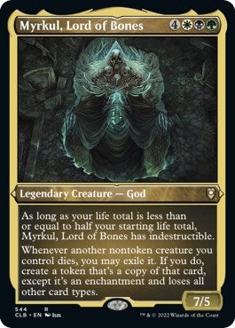 Image for Myrkul, Lord of Bones (Foil Etched) (Commander Legends: Battle for Baldur's Gate) (544) - Magic: The Gathering