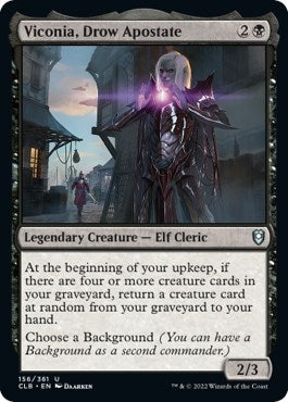 Image for Viconia, Drow Apostate (Commander Legends: Battle for Baldur's Gate) (156) - Magic: The Gathering
