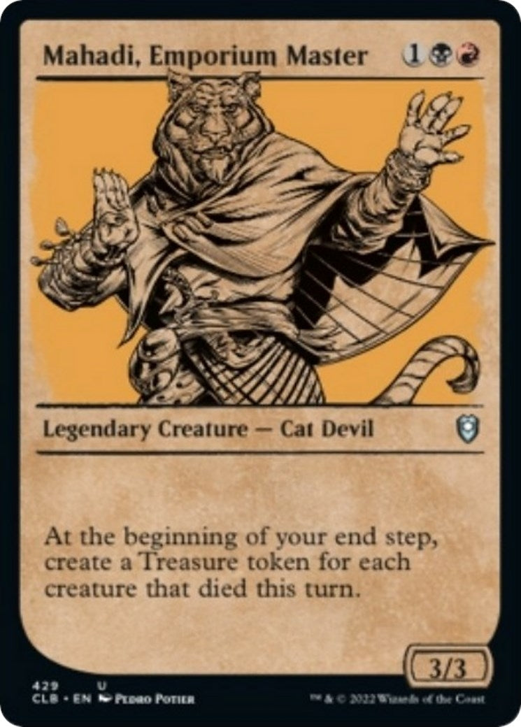 Image for Mahadi, Emporium Master (Showcase) (Commander Legends: Battle for Baldur's Gate) (429) - Magic: The Gathering