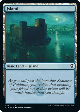 Image for Island (455) (Commander Legends: Battle for Baldur's Gate) (455) - Magic: The Gathering
