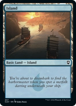 Image for Island (457) (Commander Legends: Battle for Baldur's Gate) (457) - Magic: The Gathering