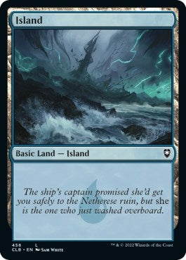 Image for Island (458) (Commander Legends: Battle for Baldur's Gate) (458) - Magic: The Gathering