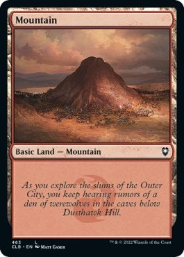 Image for Mountain (463) (Commander Legends: Battle for Baldur's Gate) (463) - Magic: The Gathering
