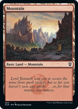 Image for Mountain (464) (Commander Legends: Battle for Baldur's Gate) (464) - Magic: The Gathering