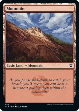 Image for Mountain (466) (Commander Legends: Battle for Baldur's Gate) (466) - Magic: The Gathering