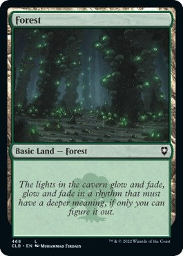 Image for Forest (468) (Commander Legends: Battle for Baldur's Gate) (468) - Magic: The Gathering