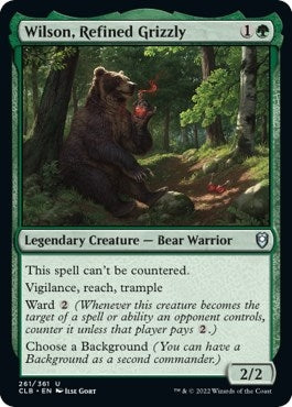 Image for Wilson, Refined Grizzly (Commander Legends: Battle for Baldur's Gate) (261) - Magic: The Gathering