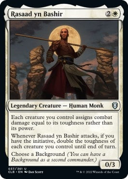 Image for Rasaad yn Bashir (Commander Legends: Battle for Baldur's Gate) (37) - Magic: The Gathering
