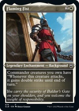 Image for Flaming Fist (Foil Etched) (Commander Legends: Battle for Baldur's Gate) (474) - Magic: The Gathering