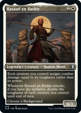 Image for Rasaad yn Bashir (Foil Etched) (Commander Legends: Battle for Baldur's Gate) (479) - Magic: The Gathering