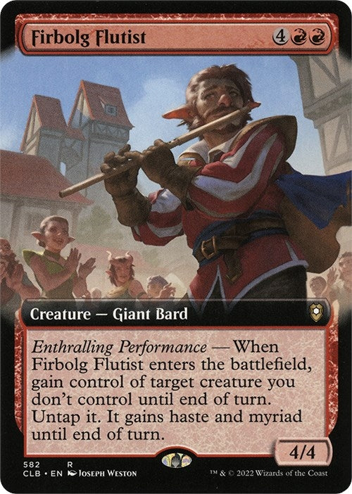 Image for Firbolg Flutist (Extended Art) (Commander Legends: Battle for Baldur's Gate) (582) - Magic: The Gathering