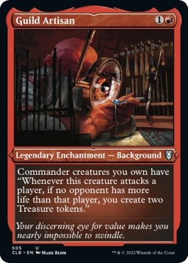 Image for Guild Artisan (Foil Etched) (Commander Legends: Battle for Baldur's Gate) (505) - Magic: The Gathering