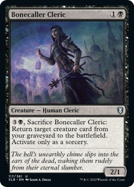 Image for Bonecaller Cleric (Commander Legends: Battle for Baldur's Gate) (117) - Magic: The Gathering