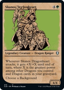 Image for Skanos Dragonheart (Showcase) (Commander Legends: Battle for Baldur's Gate) (410) - Magic: The Gathering