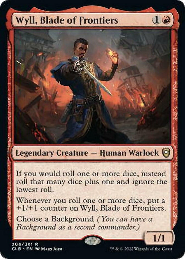 Image for Wyll, Blade of Frontiers (Commander Legends: Battle for Baldur's Gate) (208) - Magic: The Gathering