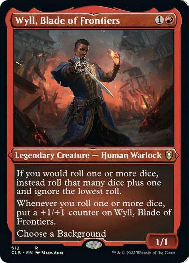 Image for Wyll, Blade of Frontiers (Foil Etched) (Commander Legends: Battle for Baldur's Gate) (512) - Magic: The Gathering