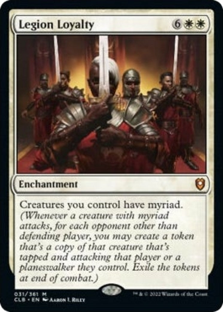 Image for Legion Loyalty (Commander Legends: Battle for Baldur's Gate) (31) - Magic: The Gathering