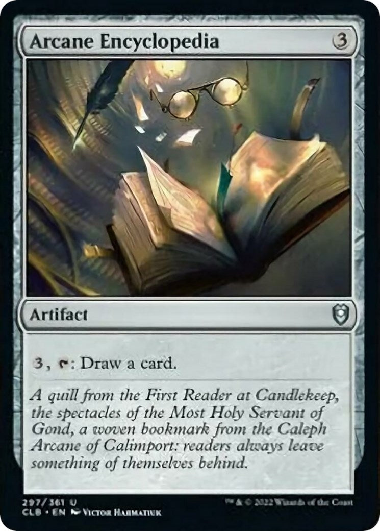 Image for Arcane Encyclopedia (Commander Legends: Battle for Baldur's Gate) (297) - Magic: The Gathering