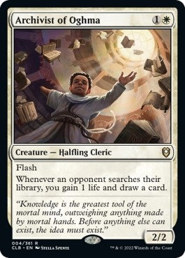 Image for Archivist of Oghma (Commander Legends: Battle for Baldur's Gate) (4) - Magic: The Gathering