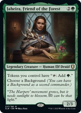 Image for Jaheira, Friend of the Forest (Commander Legends: Battle for Baldur's Gate) (237) - Magic: The Gathering