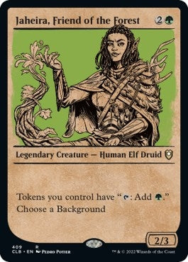 Image for Jaheira, Friend of the Forest (Showcase) (Commander Legends: Battle for Baldur's Gate) (409) - Magic: The Gathering