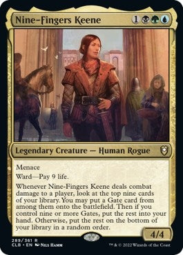 Image for Nine-Fingers Keene (Commander Legends: Battle for Baldur's Gate) (289) - Magic: The Gathering
