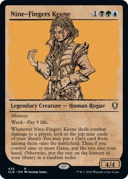 Image for Nine-Fingers Keene (Showcase) (Commander Legends: Battle for Baldur's Gate) (435) - Magic: The Gathering