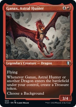 Image for Ganax, Astral Hunter (Foil Etched) (Commander Legends: Battle for Baldur's Gate) (504) - Magic: The Gathering