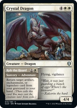 Image for Crystal Dragon (Commander Legends: Battle for Baldur's Gate) (13) - Magic: The Gathering