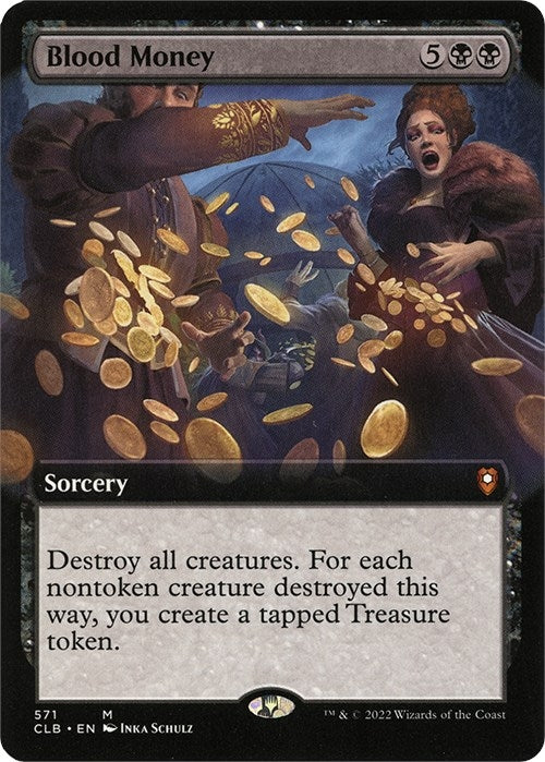 Image for Blood Money (Extended Art) (Commander Legends: Battle for Baldur's Gate) (571) - Magic: The Gathering