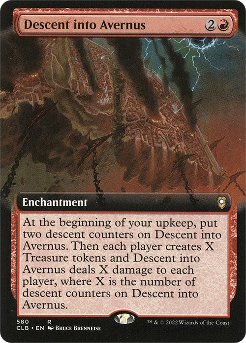 Image for Descent into Avernus (Extended Art) (Commander Legends: Battle for Baldur's Gate) (580) - Magic: The Gathering