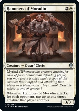 Image for Hammers of Moradin (Commander Legends: Battle for Baldur's Gate) (25) - Magic: The Gathering