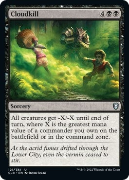 Image for Cloudkill (Commander Legends: Battle for Baldur's Gate) (121) - Magic: The Gathering