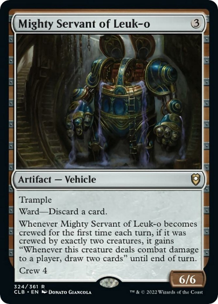 Image for Mighty Servant of Leuk-o (Commander Legends: Battle for Baldur's Gate) (324) - Magic: The Gathering