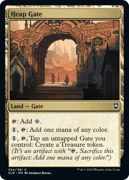 Image for Heap Gate (Commander Legends: Battle for Baldur's Gate) (354) - Magic: The Gathering