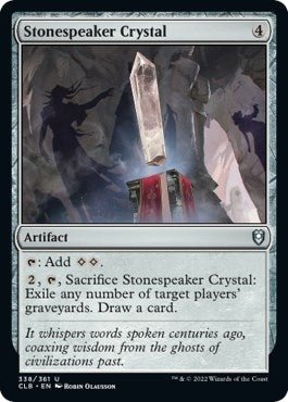 Image for Stonespeaker Crystal (Commander Legends: Battle for Baldur's Gate) (338) - Magic: The Gathering