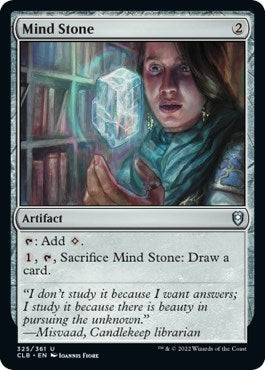 Image for Mind Stone (Commander Legends: Battle for Baldur's Gate) (325) - Magic: The Gathering