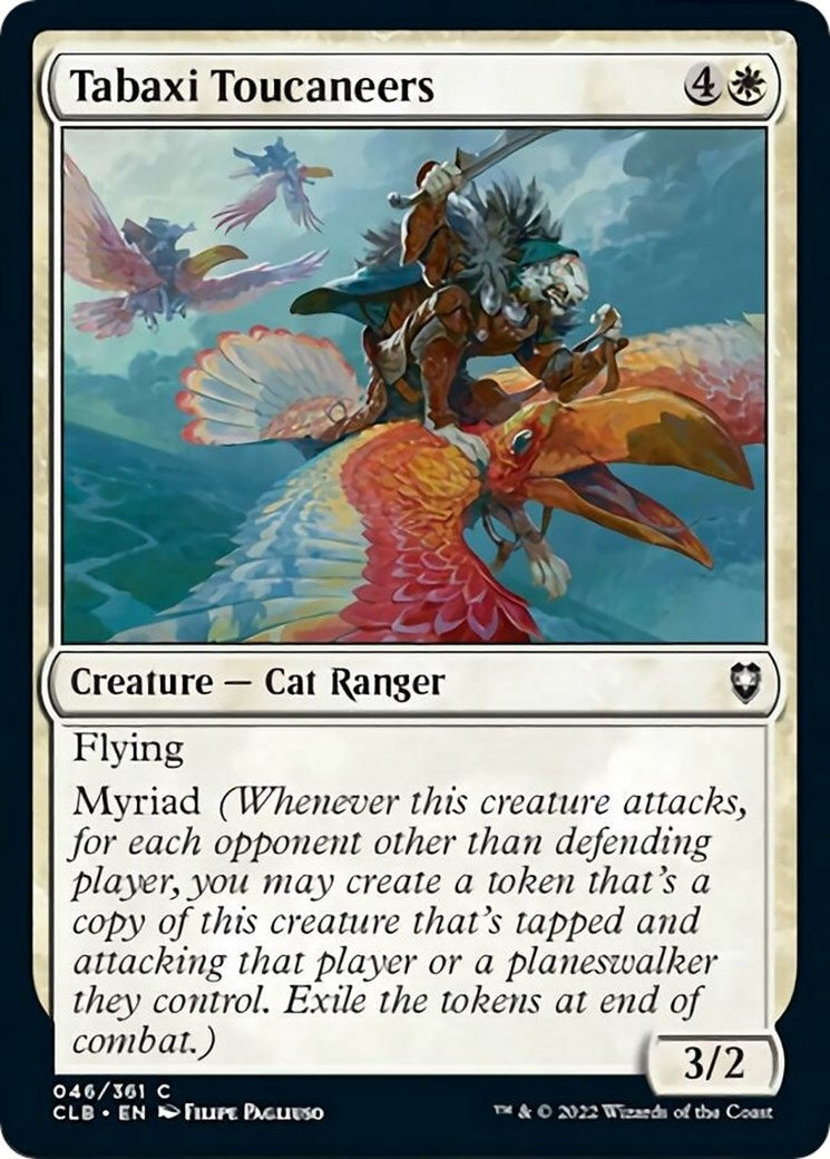 Image for Tabaxi Toucaneers (Commander Legends: Battle for Baldur's Gate) (46) - Magic: The Gathering