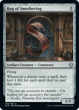 Image for Rug of Smothering (Commander Legends: Battle for Baldur's Gate) (336) - Magic: The Gathering