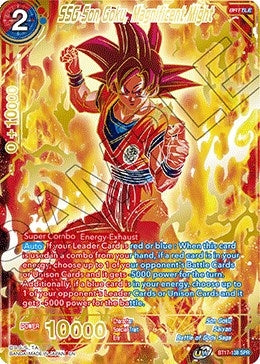 Image for SSG Son Goku, Magnificent Might (SPR) (Ultimate Squad) (BT17-138) - Dragon Ball Super: Masters